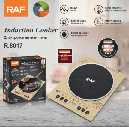 COCINA INDUCCIÓN 2000W RAF 8017
