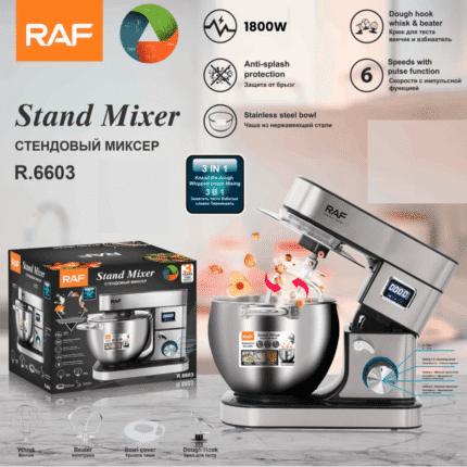 BATIDORA PEDESTAL DE 8L R.6603 1800w RAF