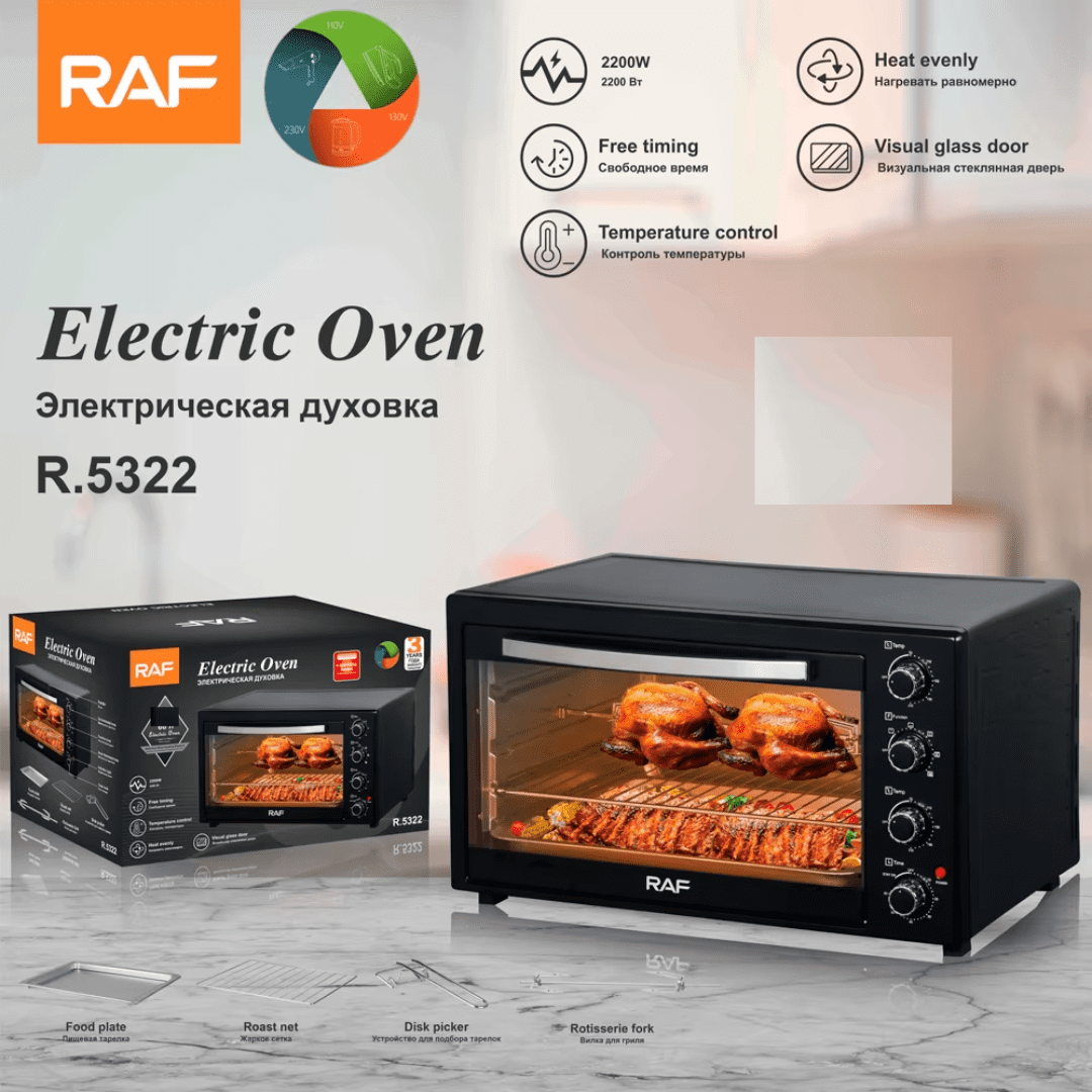 Post-para-Facebook-Anuncio-Postres-Fresas-con-Crema-Divertido-Rosa-1080-x-1080-px-4 HORNO ELECTRICO DE 60L R.5322 RAF - Imagen 1