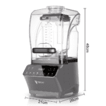 LICUADORA ENCAPSULADA R.2940 2L PERILLA 1200w RAF - Imagen 2
