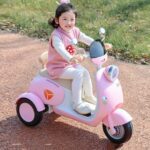 TRIMOTO ELECTRICA VINTAGE PARA NIÑAS Y NIÑOS - Imagen 4