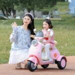 TRIMOTO ELECTRICA VINTAGE PARA NIÑAS Y NIÑOS